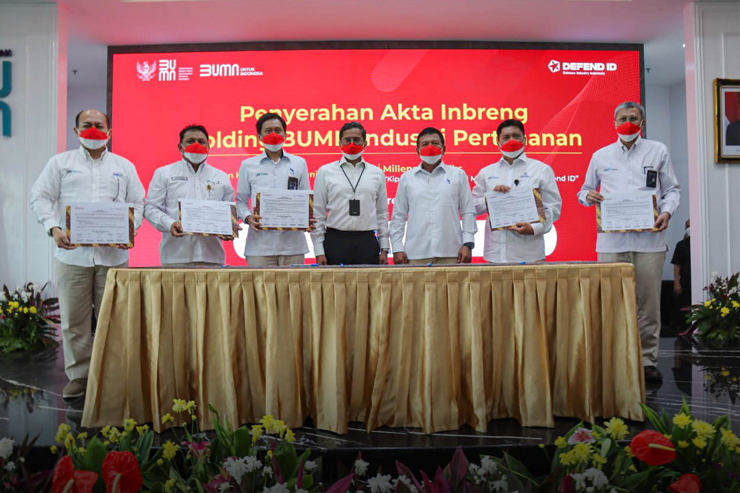 INBRENG DEED SIGNED, PT LEN INDUSTRI OFFICIALLY LEAD HOLDING SOEs DEFENSE INDUSTRY