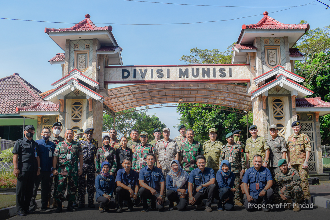 Defence Attache Tour 2022, Atase Pertahanan Berbagai Negara Kunjungi Divisi Munisi Pindad