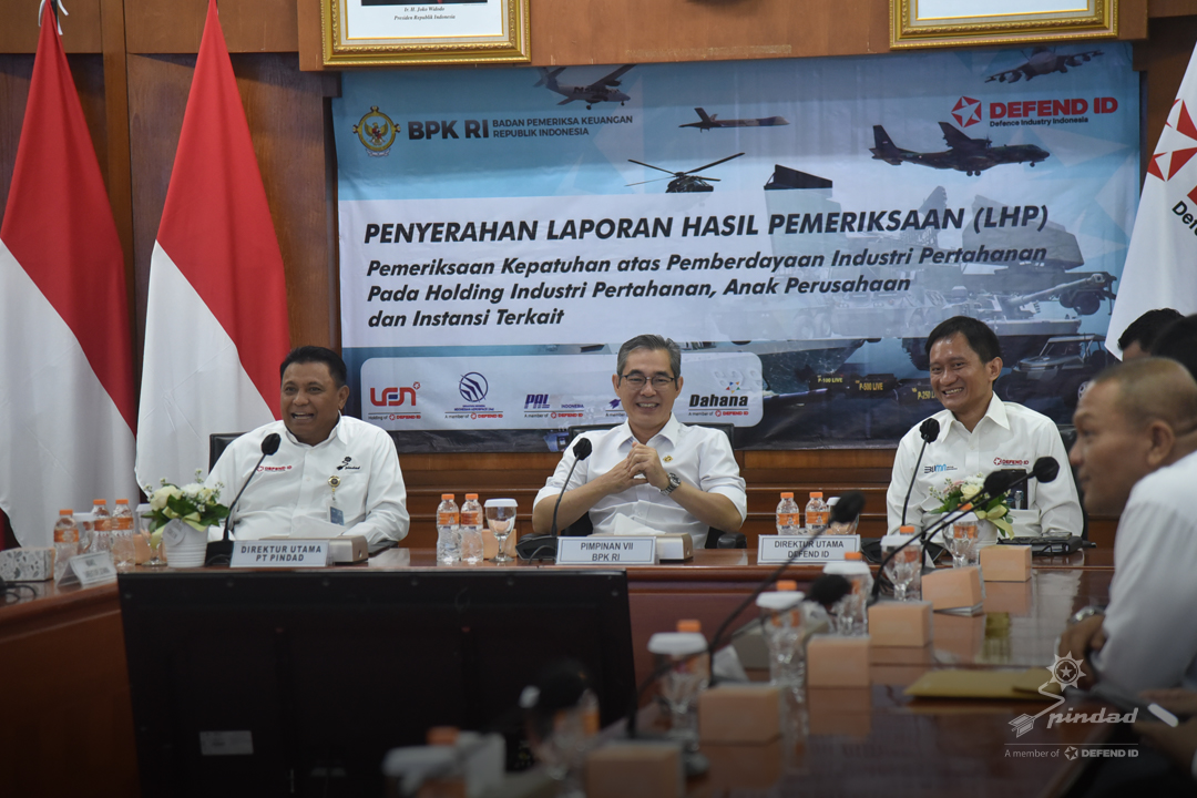 Submission of DEFEND ID Examination Report by BPK RI at Pindad