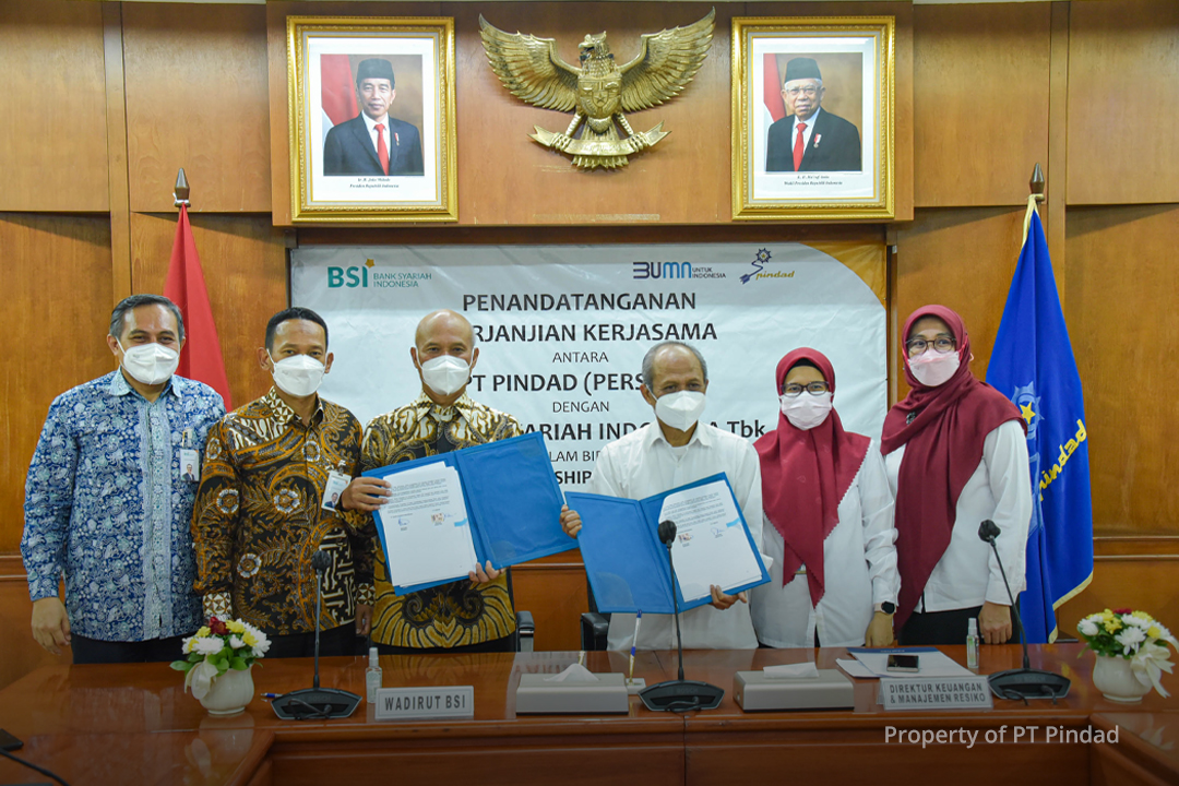 PT PINDAD SIGNS COOPERATION AGREEMENT WITH BSI RELATED TO HOP