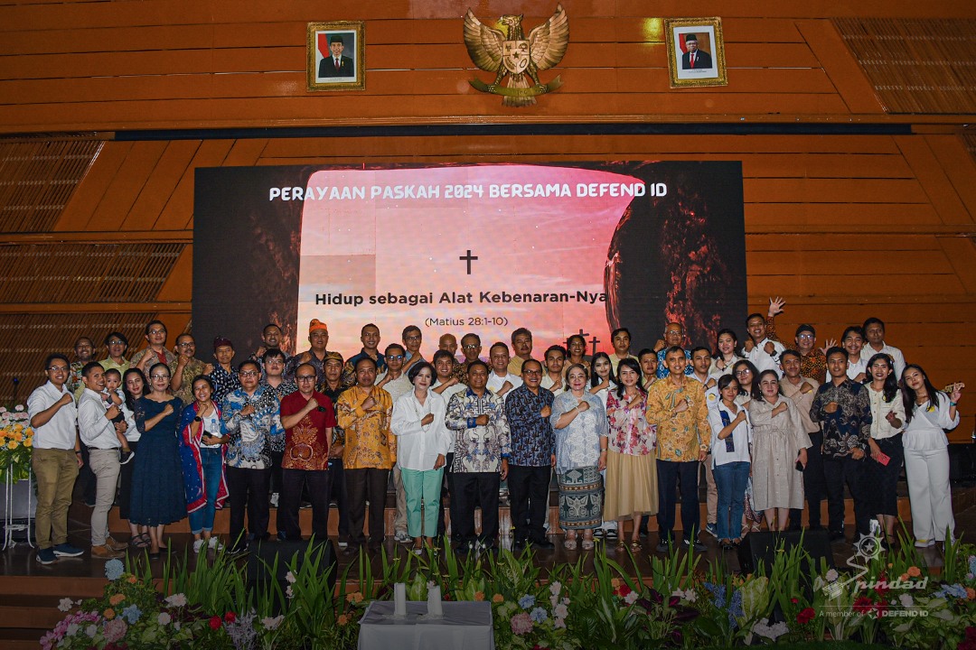 DEFEND ID Selenggarakan Ibadah Paskah Bersama 2024