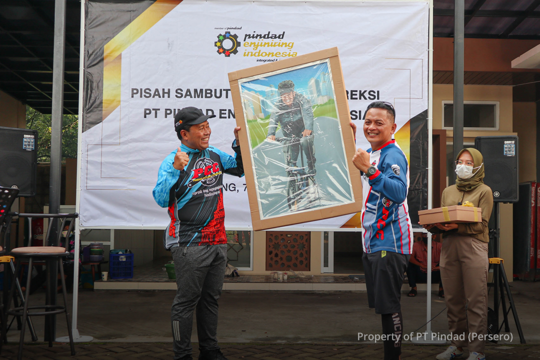 BoD of PT Pindad attend PT PEI’s farewell event