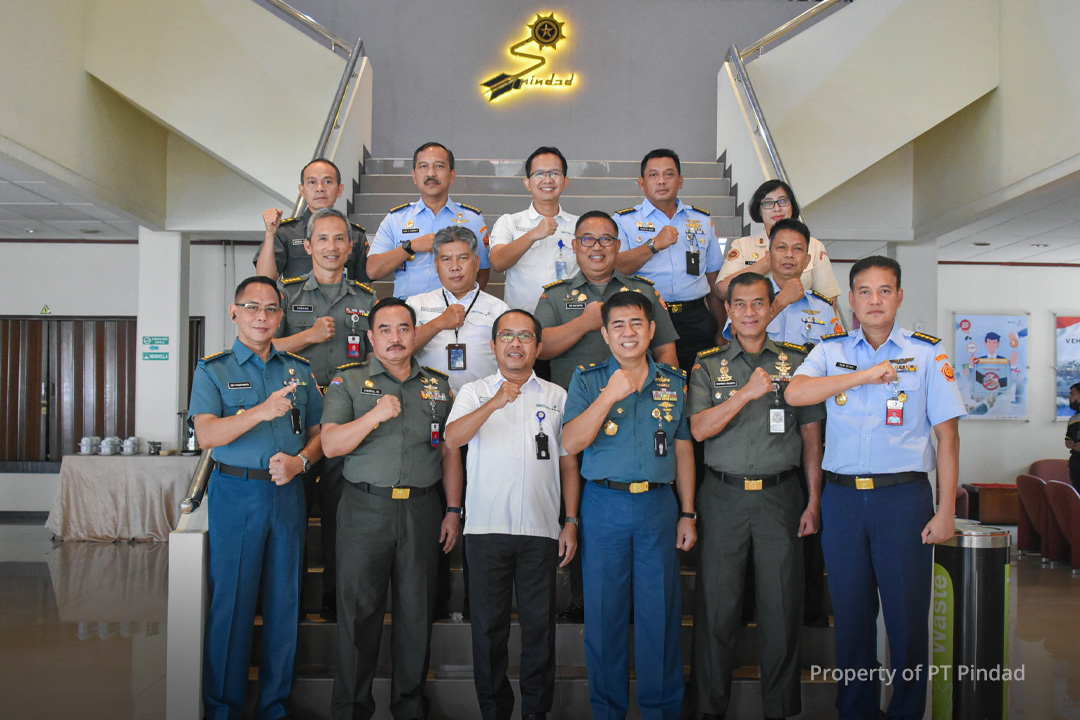 Tim Audit Itjen Kemhan Laksanakan Audit Produk Alpalhankam PT Pindad