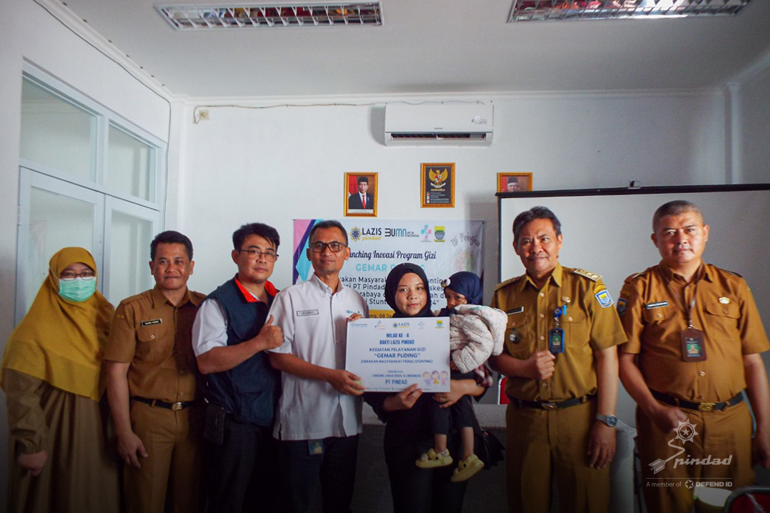 Dukung Penanganan Stunting, Lazis & TJSL PT Pindad Resmikan Program “Gemar Puding”