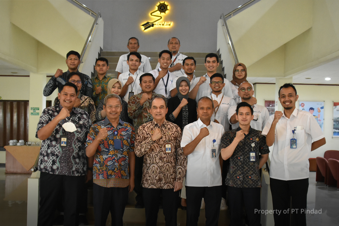 Vice CEO of PT Pindad Welcome a visit from Kemenhub 