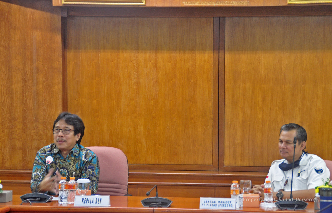 Kunjungan Kepala BSN Tindak Lanjuti Sertifikasi Stungta