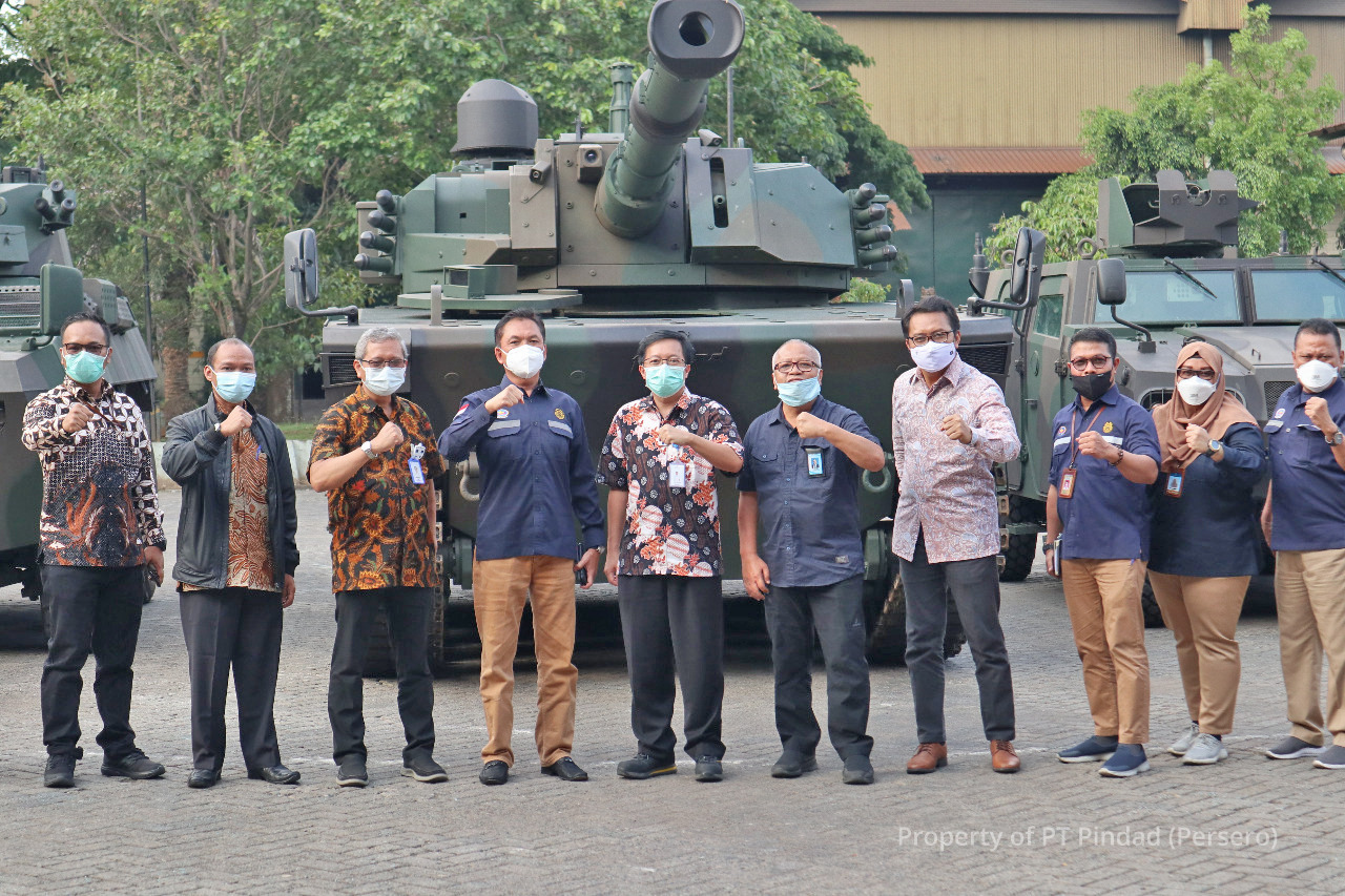 Head of BPH Migas Visits Pindad