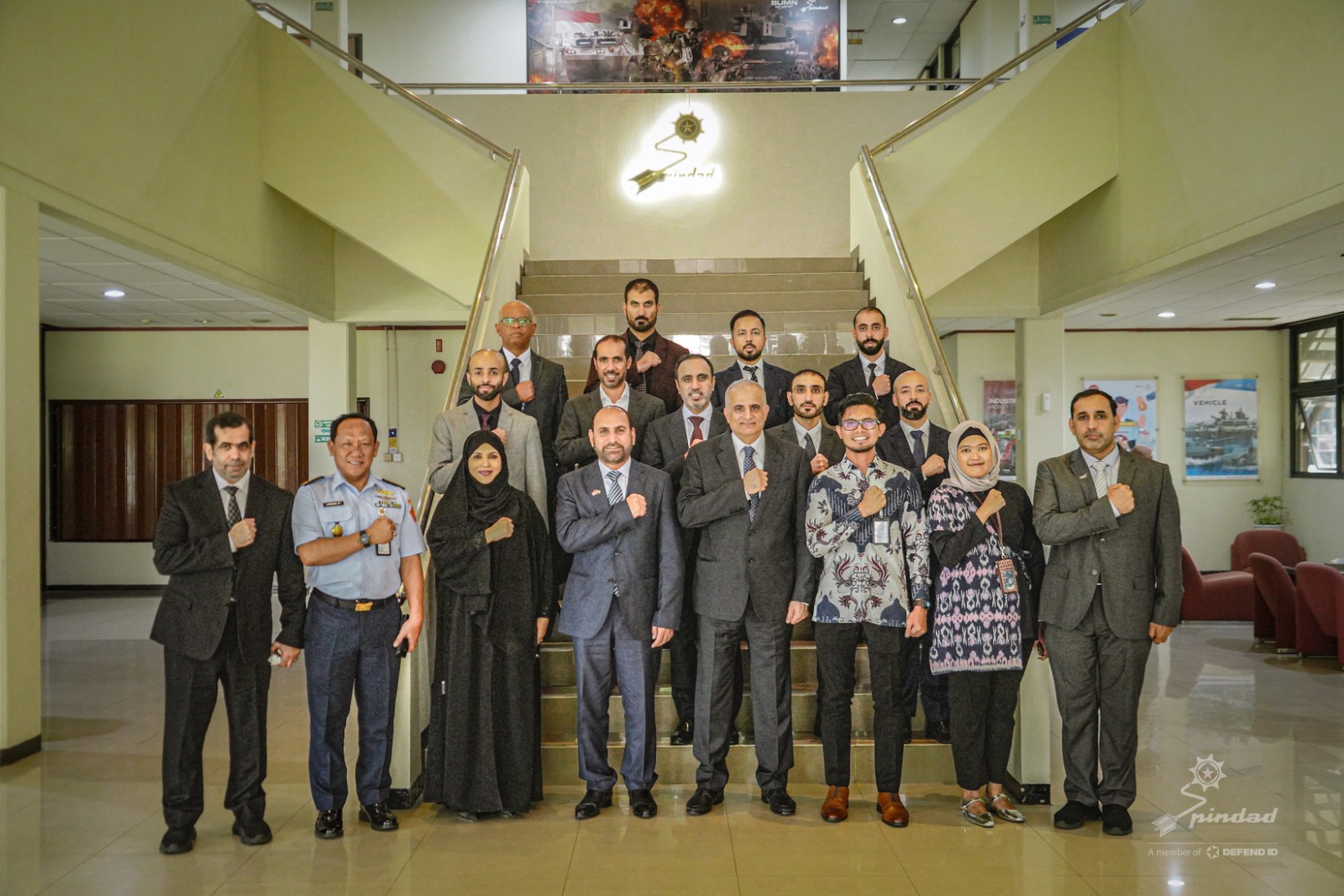 Perkuat Kerja Sama Pertahanan,, Departemen Teknologi dan Industri Pertahanan UAE Kunjungi PT Pindad