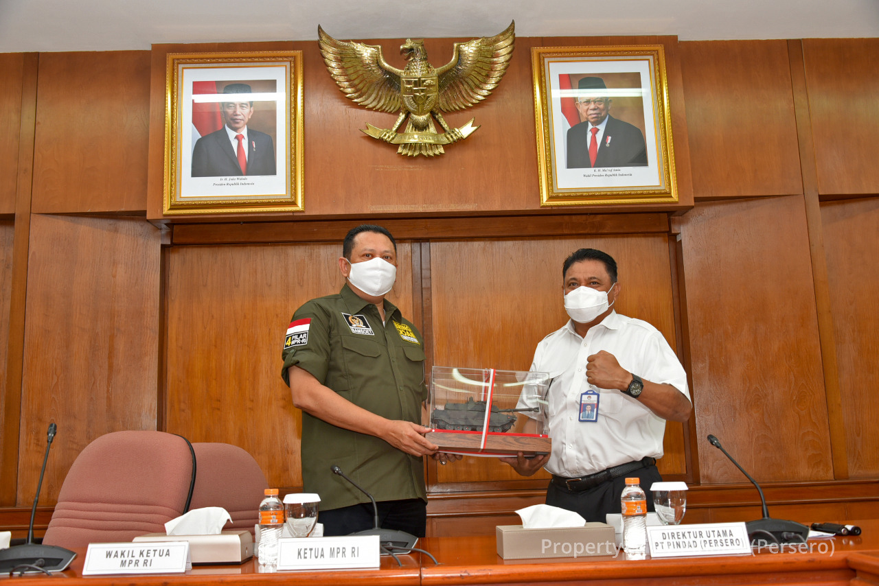 A Visit of The MPR RI to Support The Indonesia’s Defense Industry
