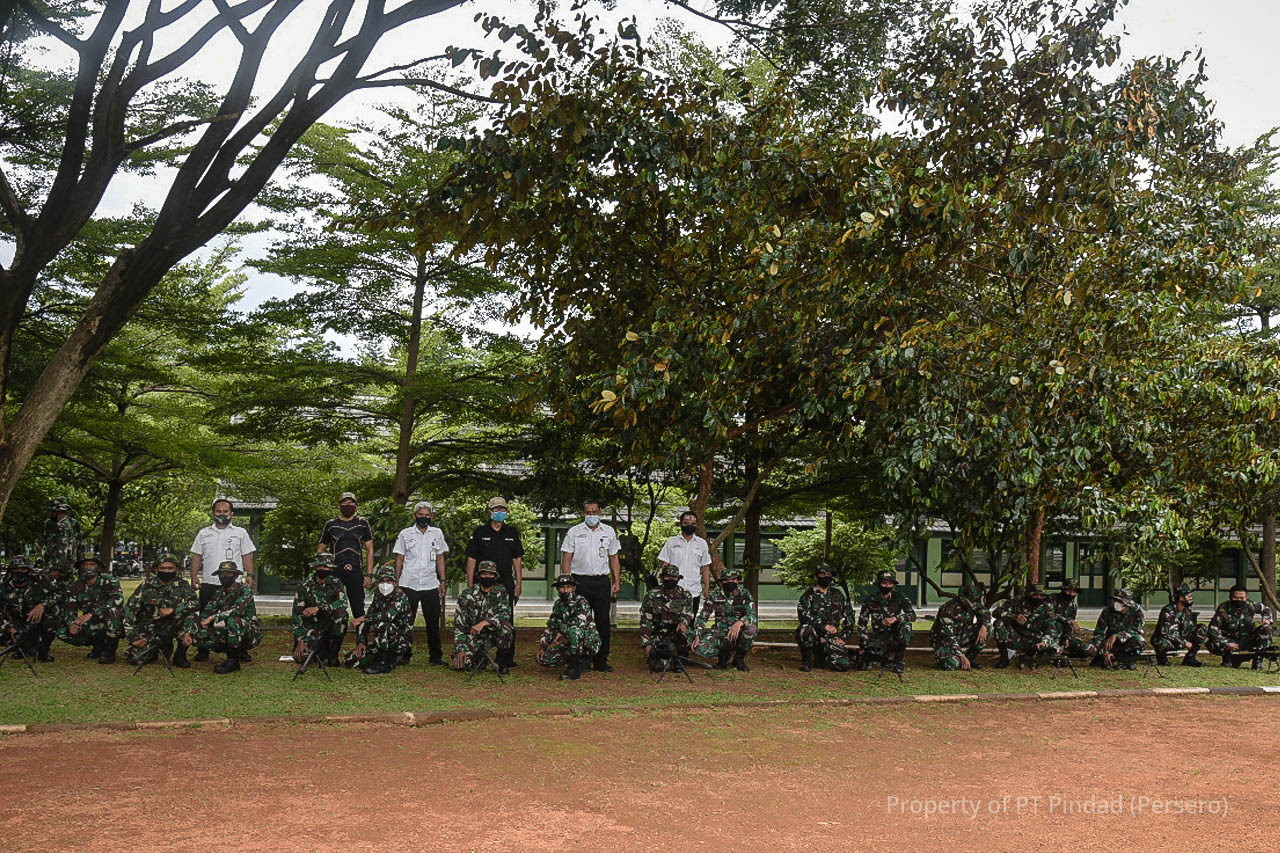 Pindad supports training for Pusdikif Pussenif Sniper Trainer cadres