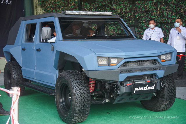 Pindad introduces latest vehicle innovation, MV2 4x4