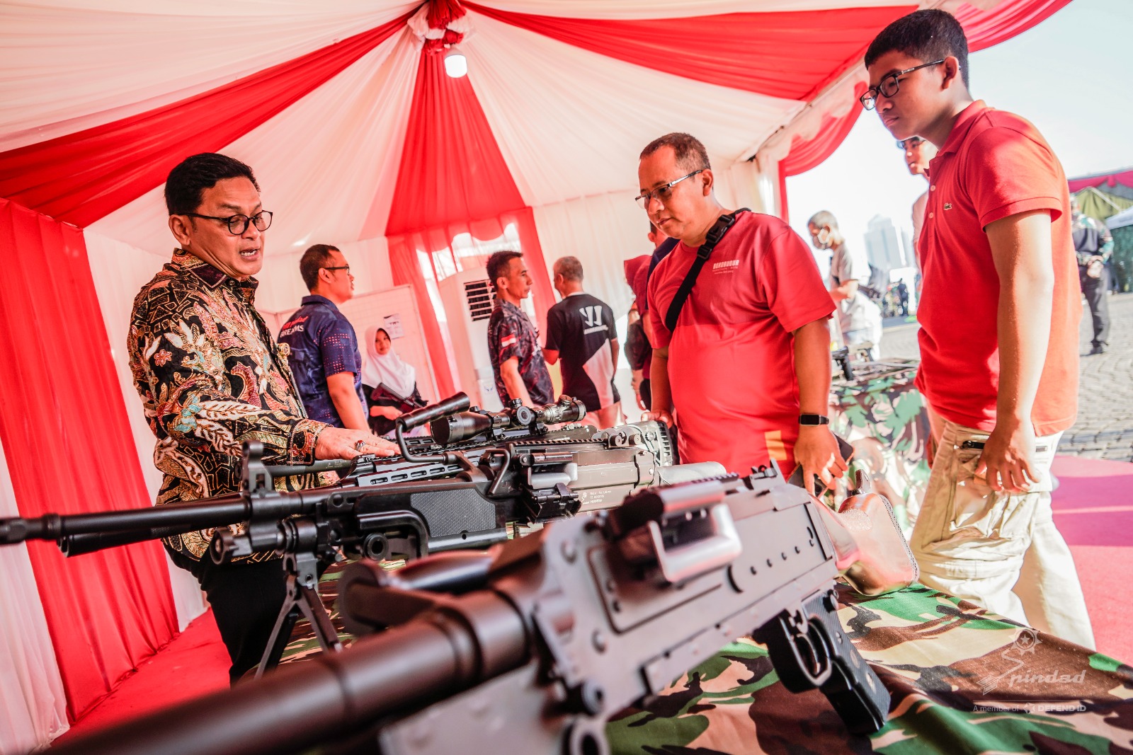 PT Pindad Tampilkan Produk Pertahanan Unggulan Pada Pameran Alutsista HUT Ke 80 TNI