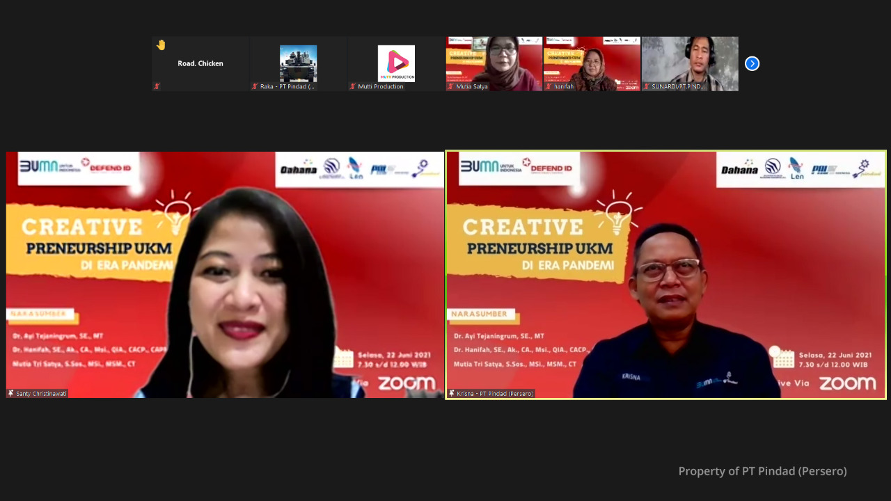 SOEs Cluster Defense Industry – DEFEND ID hold training webinar for MSME partners