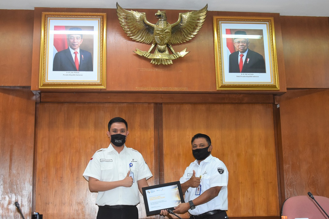 Winning 4th place, the Board of Directors Appreciates the Innovator Team at the 2020 MIS BUMN Event