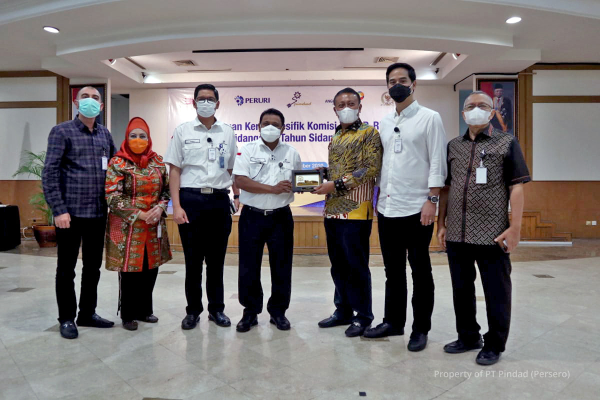 CEO of Pindad attends Specific Work Visit of Commission VI DPR RI year of 2020-2021