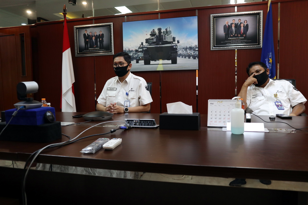 Pindad Socializing New Normal Scenarios from The Ministry of SOEs