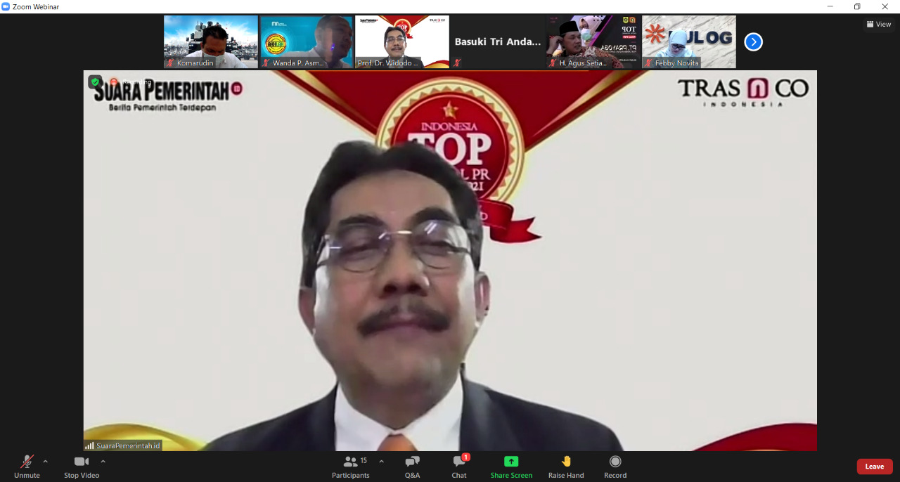 Pindad won the Indonesia Top Digital PR Award 2021