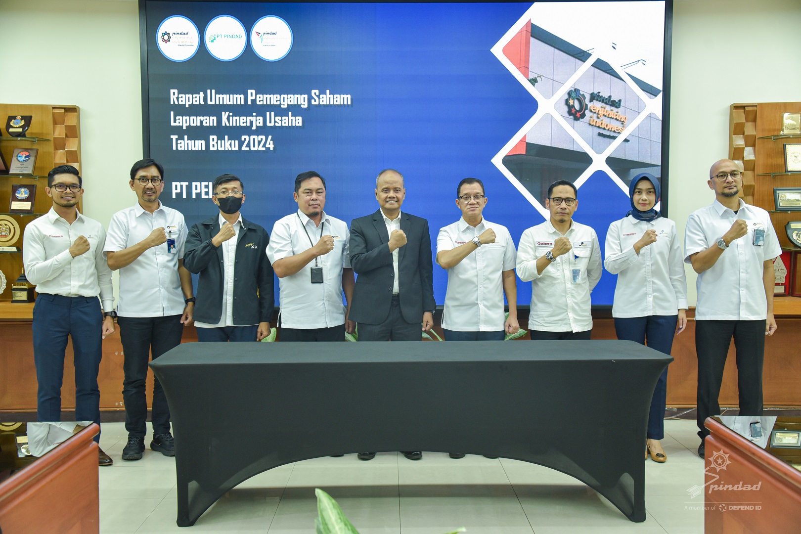 Dirut Pindad Pimpin RUPS PT PEI Tahun Buku 2024