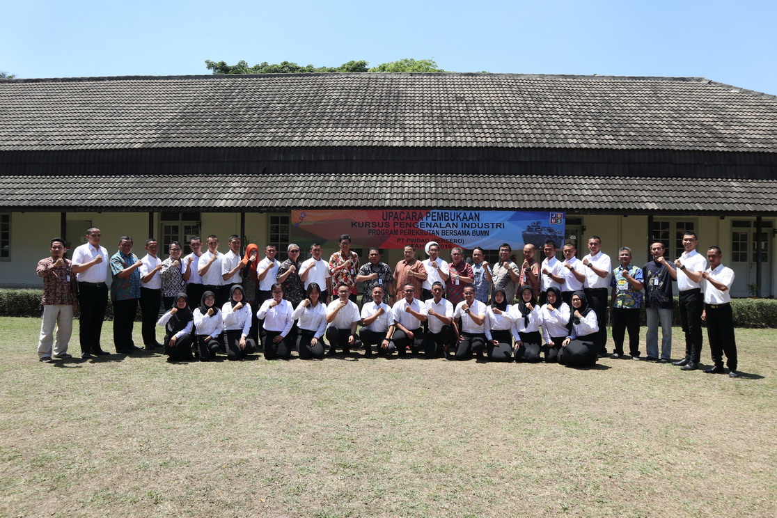 President Director of Pindad Opened Industrial Introduction Course Programs for the New Prospective Employees 2019