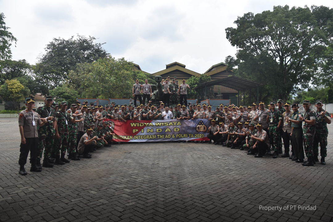 PT Pindad Welcome a Visit of Diklapa II TNI AD and Sespimma Plri FY 2023