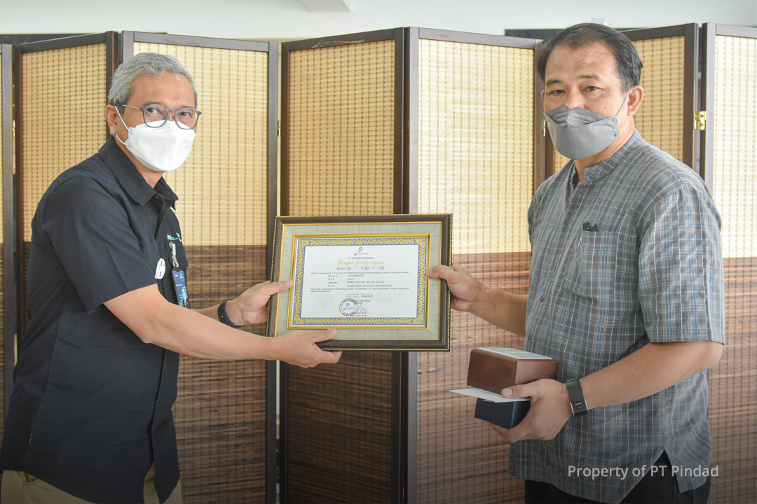 PT Pindad Release Retired Employees, period April 2022