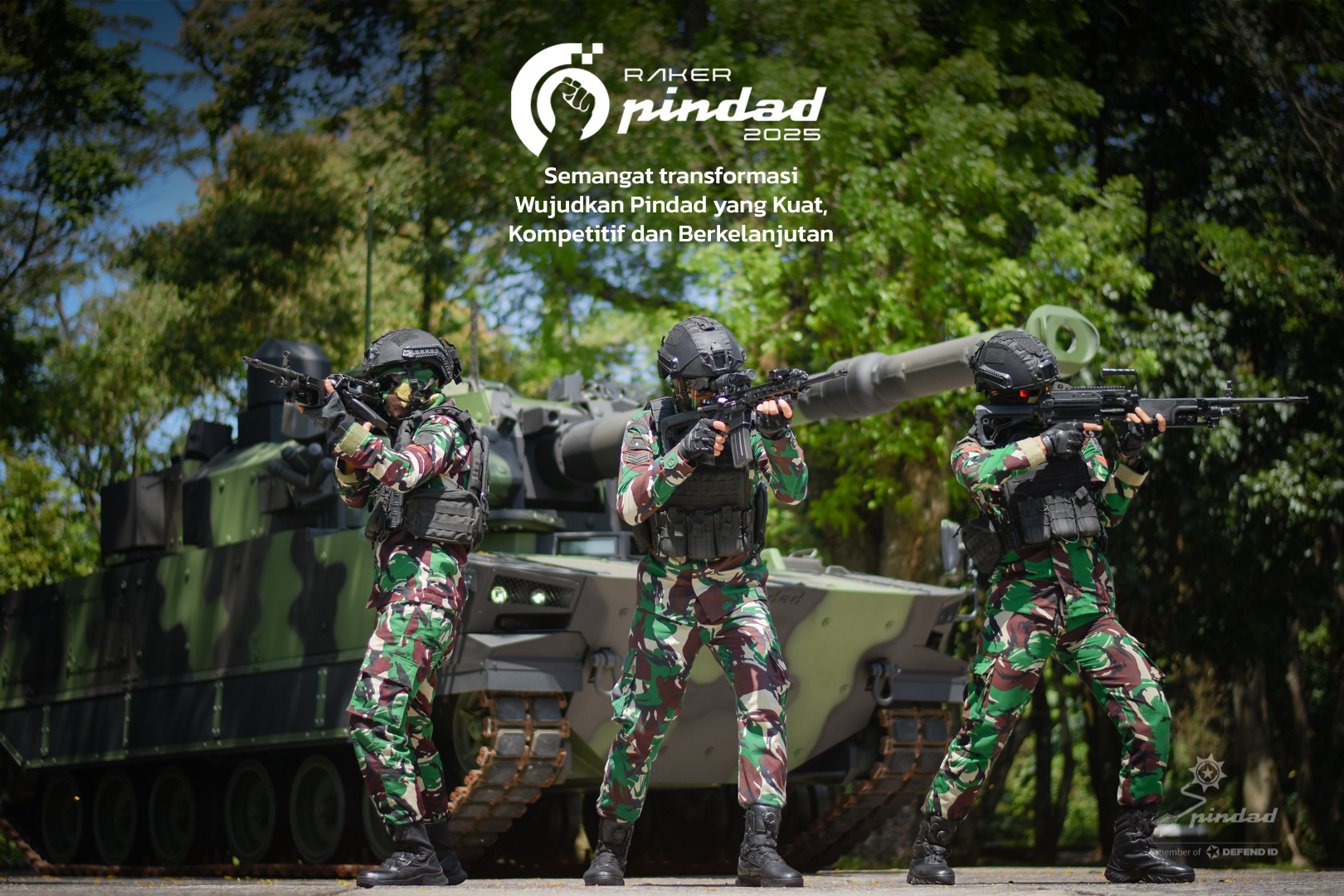 PT Pindad Laksanakan Rapat Kerja 2025, Suarakan Semangat Transformasi