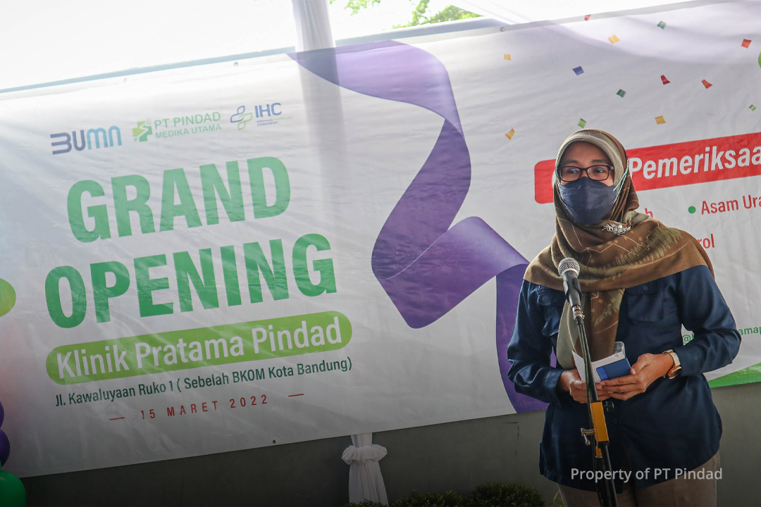 PINDAD ANNOUNCE OFFICIALLY PRATAMA PINDAD CLINIC