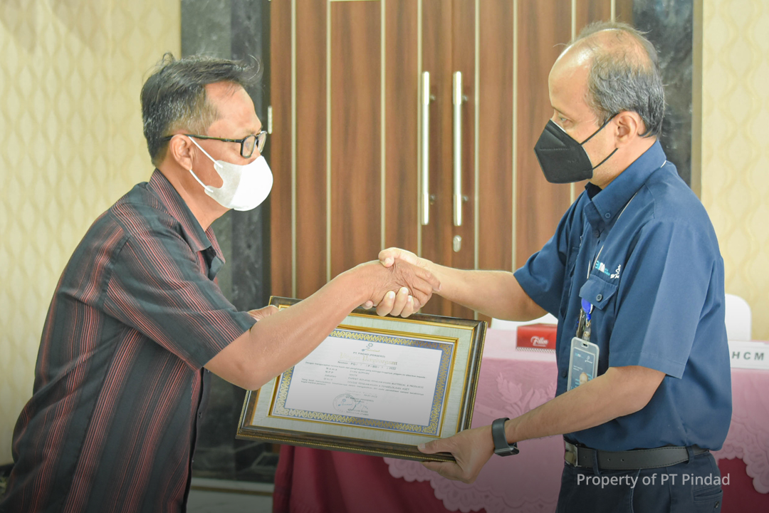 PT PINDAD IMPLEMENTS THE RELEASE OF RETIRED EMPLOYEES