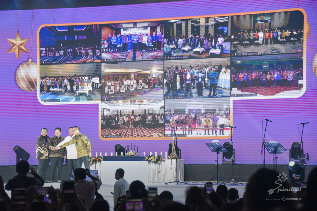 Dirut PT Pindad Hadiri Perayaan Natal Bersama Kementerian BUMN & BUMN Tahun 2023