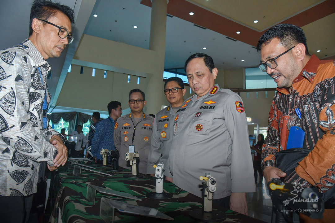 Pindad Tampilkan Berbagai Senjata Unggulan Pada Rakornas Kemenkeu 2023