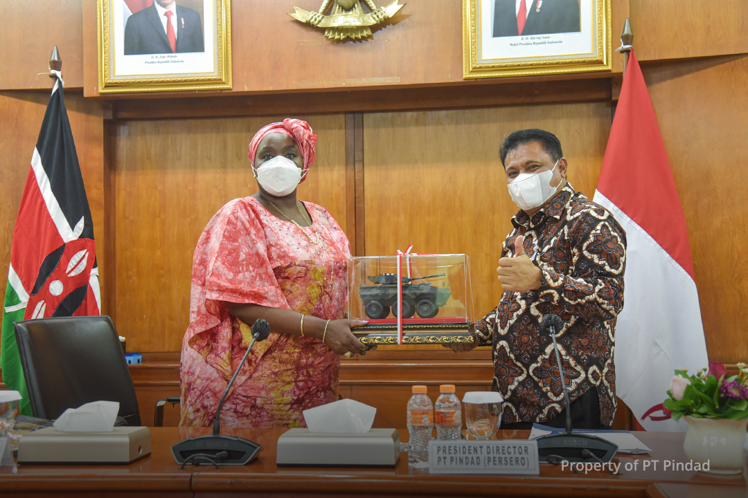 Menteri Luar Negeri Kenya Kunjungi Pindad, Jajaki Potensi Kerjasama Di Bidang Pertahanan