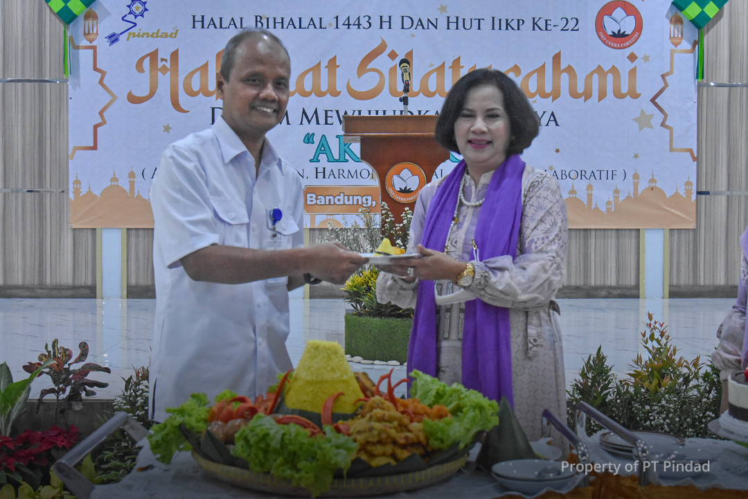 DIRTEKBANG PT PINDAD HADIRI PERINGATAN ULANG TAHUN KE-22 DAN HALAL BIHALAL IIKP