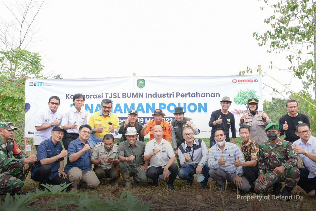 Defend ID Spreads Productive Plants in Subang Regency