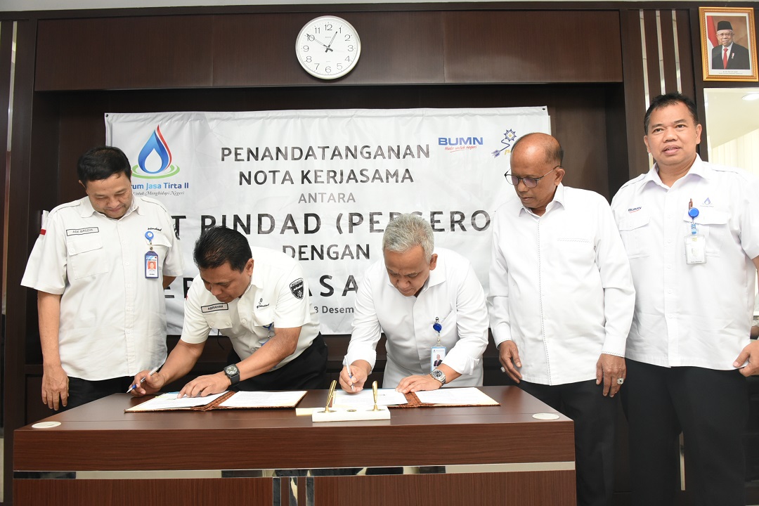 Pindad Signed MoU with Perum Jasa Tirta II
