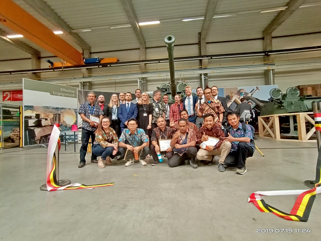 Pindad develops its capability through ToT with Jon Cockerill Defence, Belgia