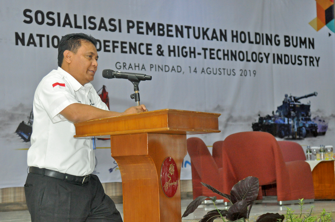 Pindad Held a Socialization of the Establishment of BUMN Holding of National Defence & High Technology Industry (NDHI)
