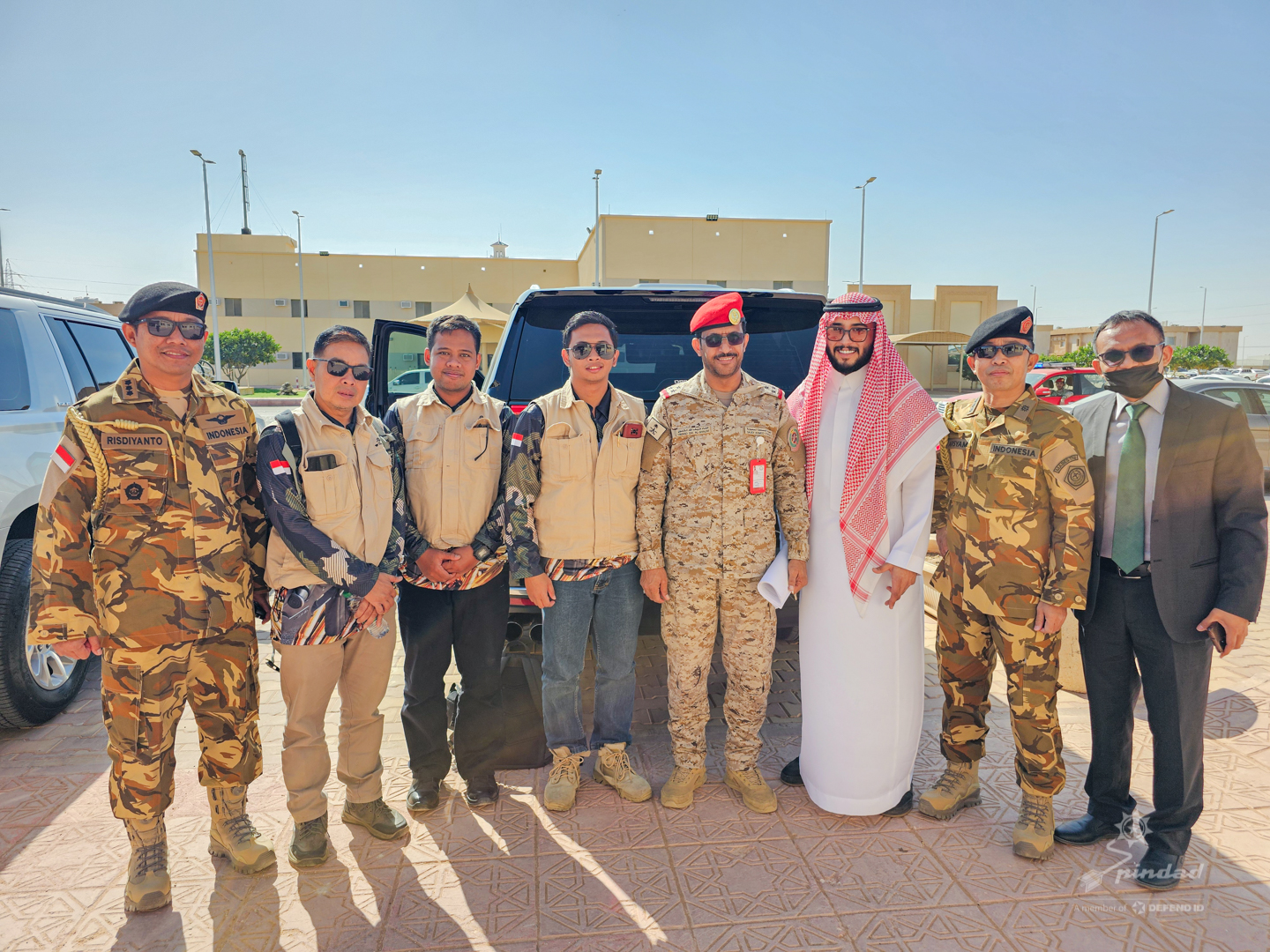 Pasukan Khusus Arab Saudi Uji Performa Senapan Mesin PT Pindad