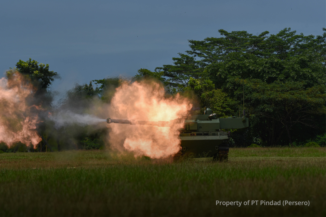 Pindad Successfully Test the Harimau Medium Tank with 105 mm cannon