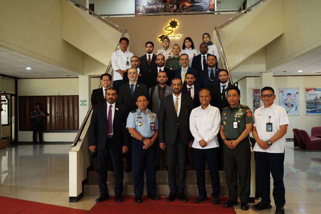 Komandan JOC Uni Emirat Arab Kunjungi Pindad, Pelajari Kemampuan Industri Pertahanan Indonesia