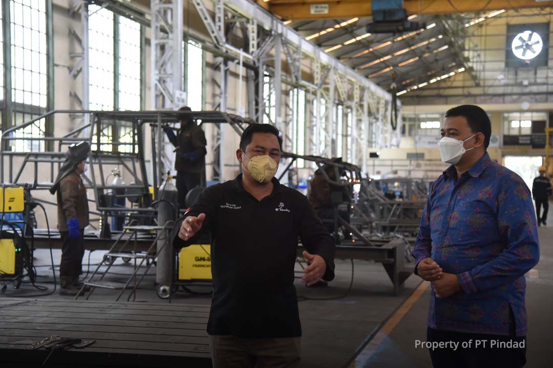 Ditjen Ilmate Kunjungi Pindad, Bahas Kerja Sama Terkait Sertifikasi Produk