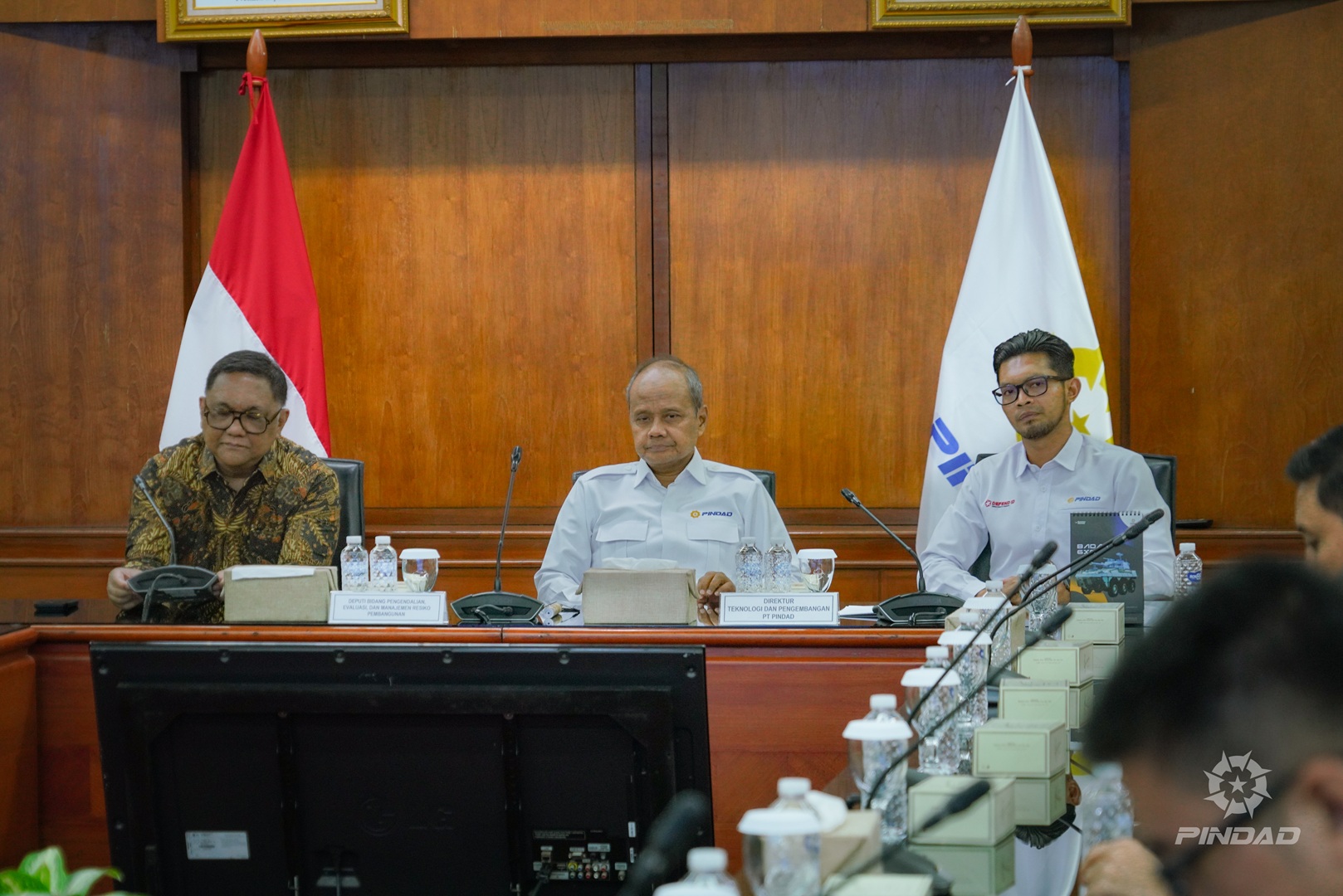 Observasi Lapangan Pengendalian Pelaksanaan PSN, Bappenas Kunjungi PT Pindad