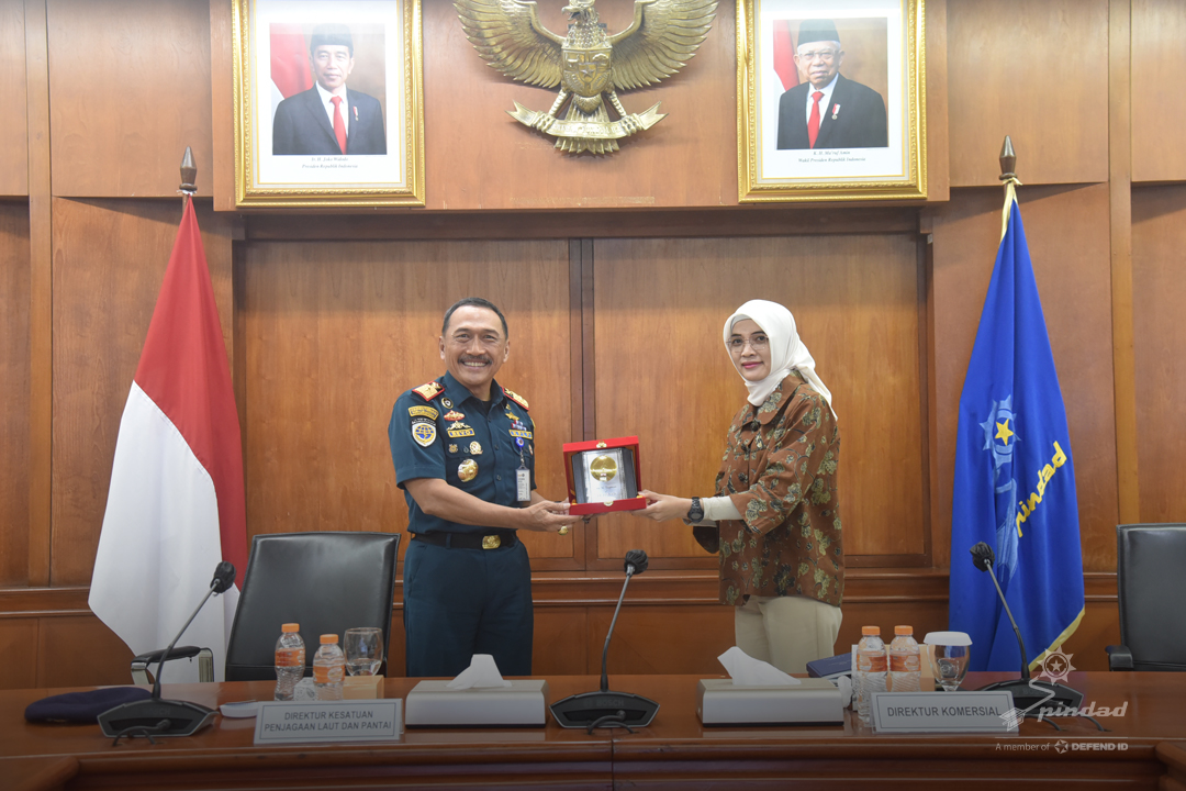 Directorate General of Sea Transportation KPLP visit Pindad regarding weapons contract cooperation