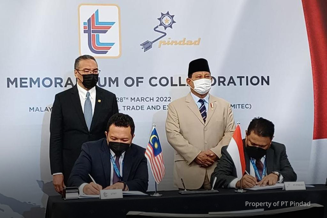PT PINDAD SIGNS MOU WITH LTAT MALAYSIA ON DEFENSE SERVICES ASIA