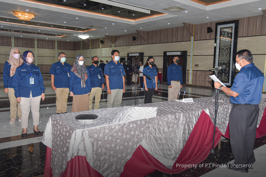 Inauguration and handover of PT Pindad (Persero) Echelon 1 Officer, October 2021