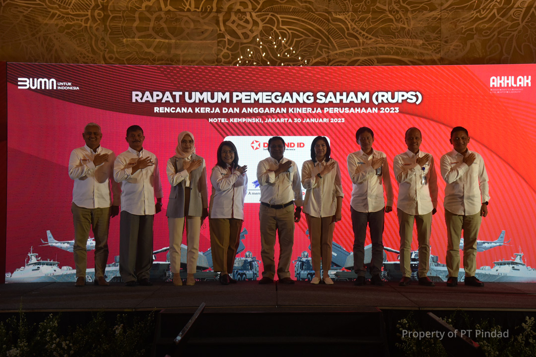 PT Pindad Holds GMS-RKAP for Fiscal Year 2023 with DEFEND ID