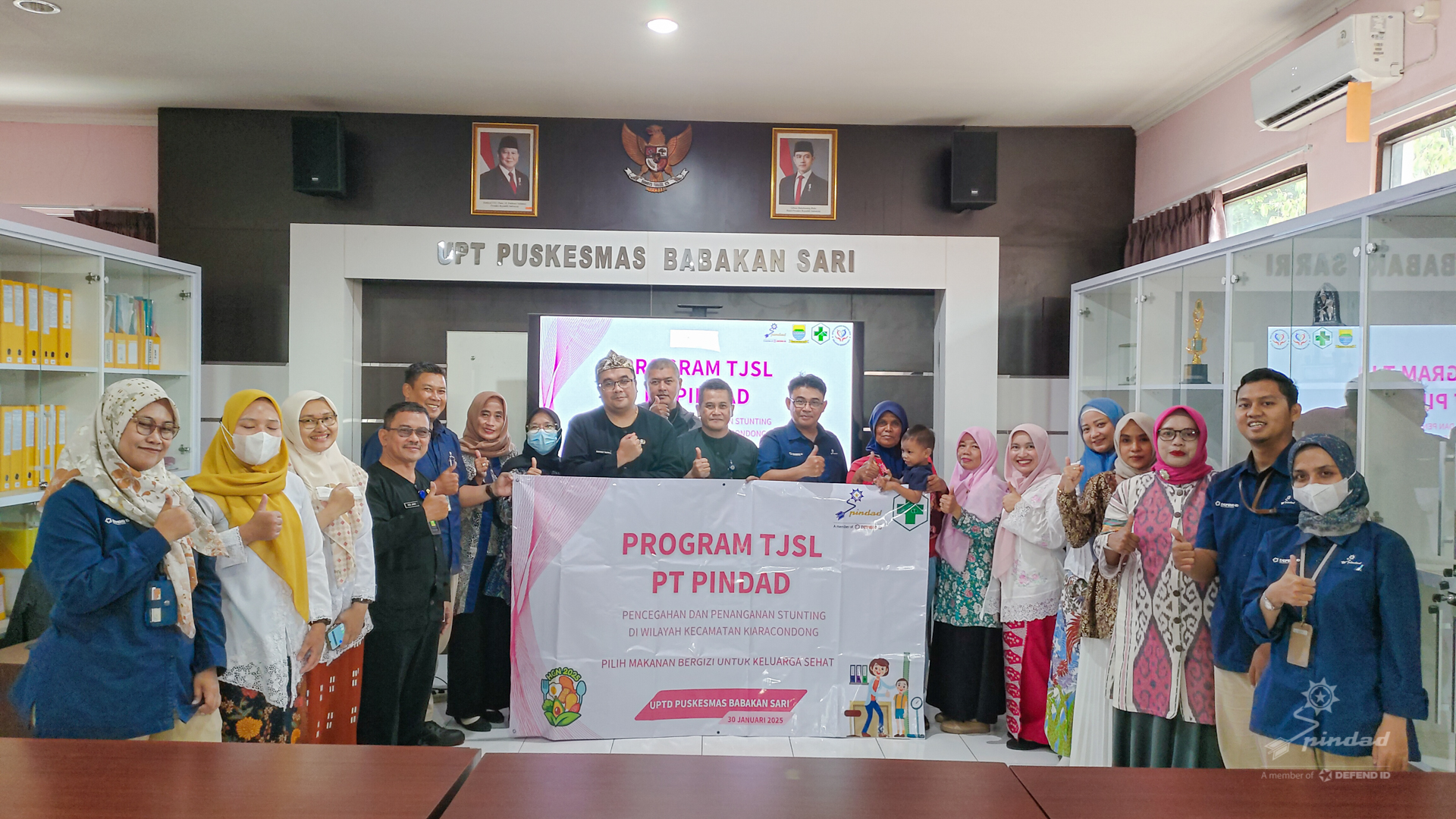 Dukung Program Pemerintah, PT Pindad Salurkan bantuan PMT Pencegahan Stunting