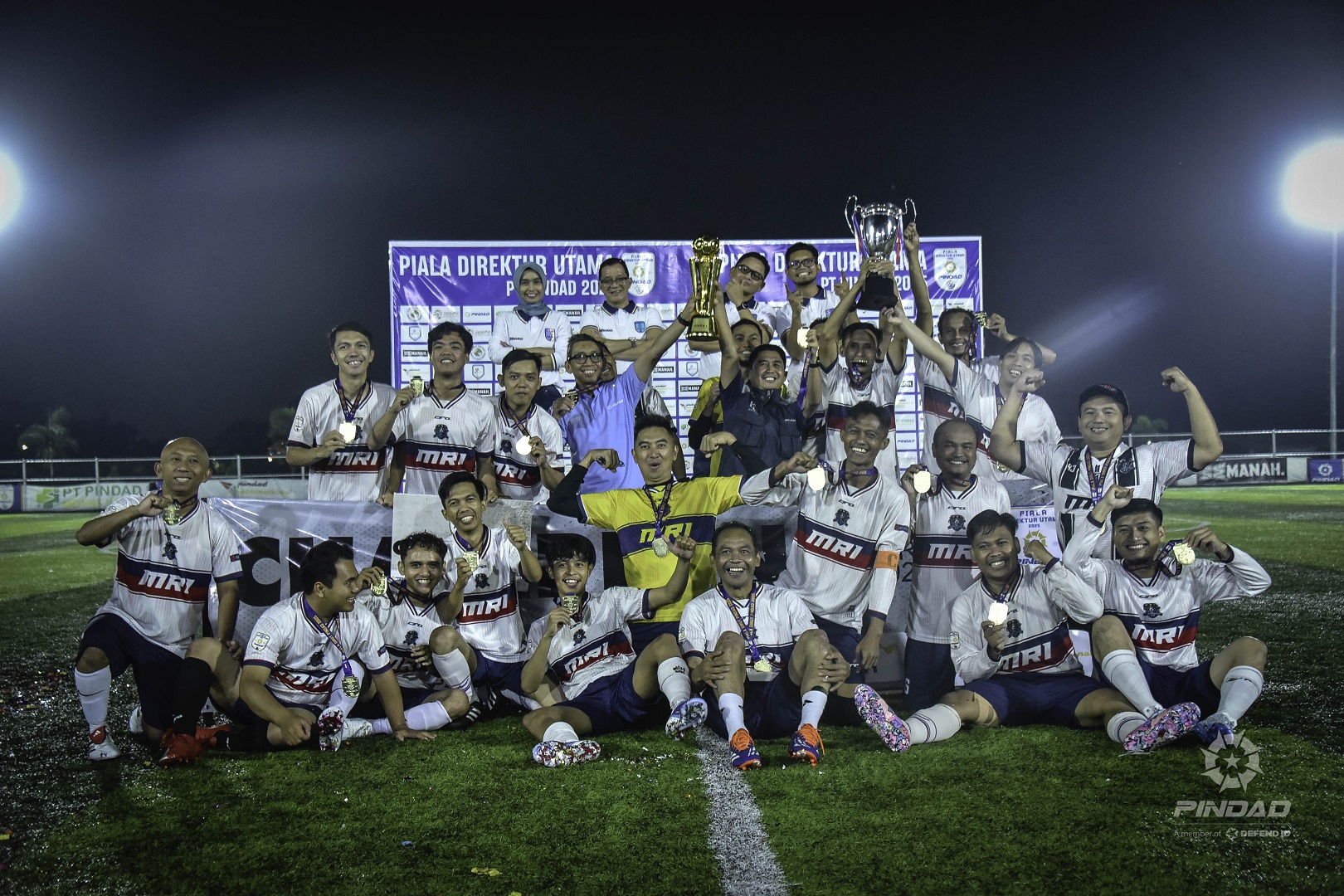 MRI Manufaktur Kalahkan Divjat Sniper Lewat Drama Adu Penalti di Piala Dirut 2025