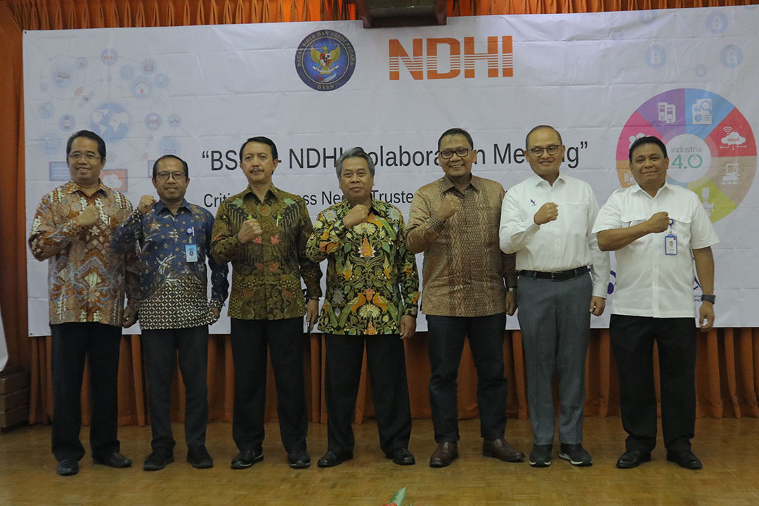 BSSN Invited BUMN NDHI Collaboration to Strengthen Cyber Security