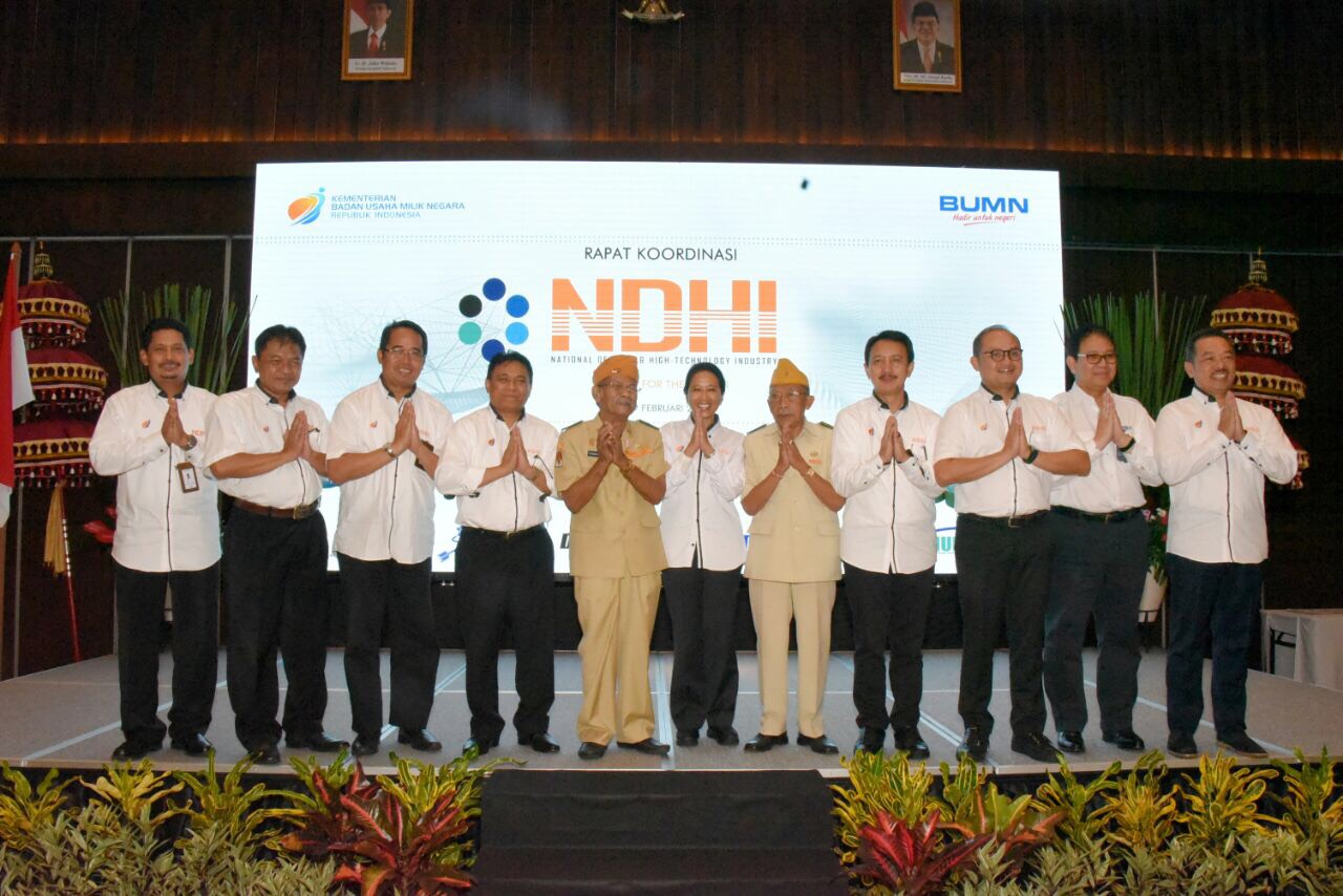 Konsolidasi 6 BUMN Industri Strategis, NDHI Gelar Rapat Koordinasi di Bali