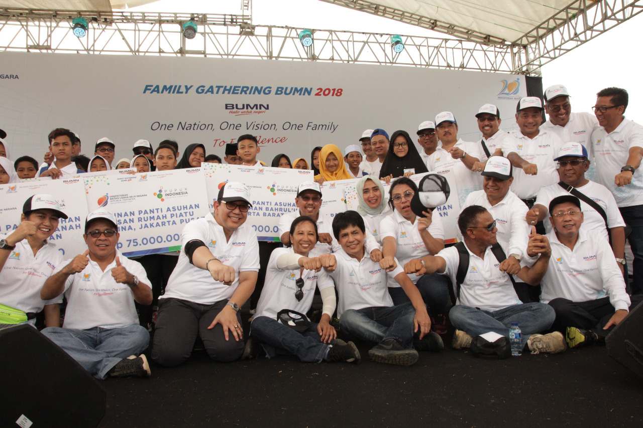 Direksi Pindad Hadiri Family Gathering Kementerian BUMN